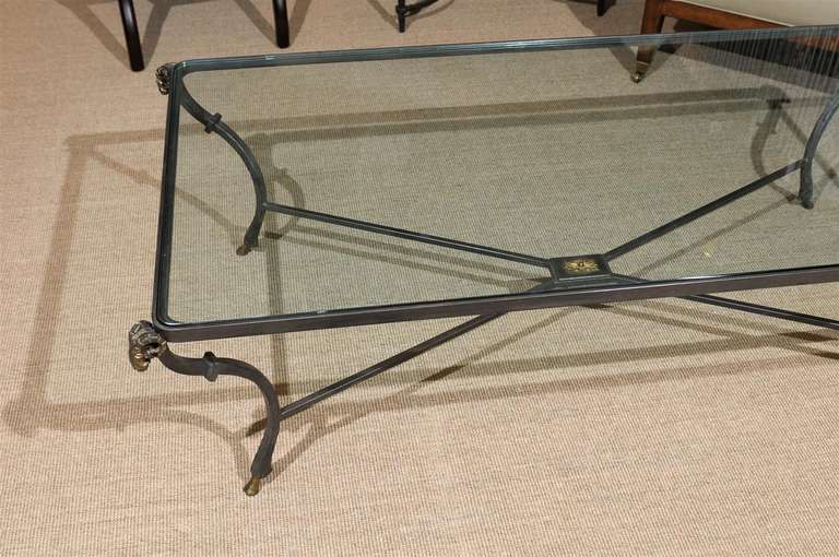 Directoire Style Iron Coffee Table 1