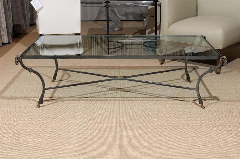 Directoire Style Iron Coffee Table 2