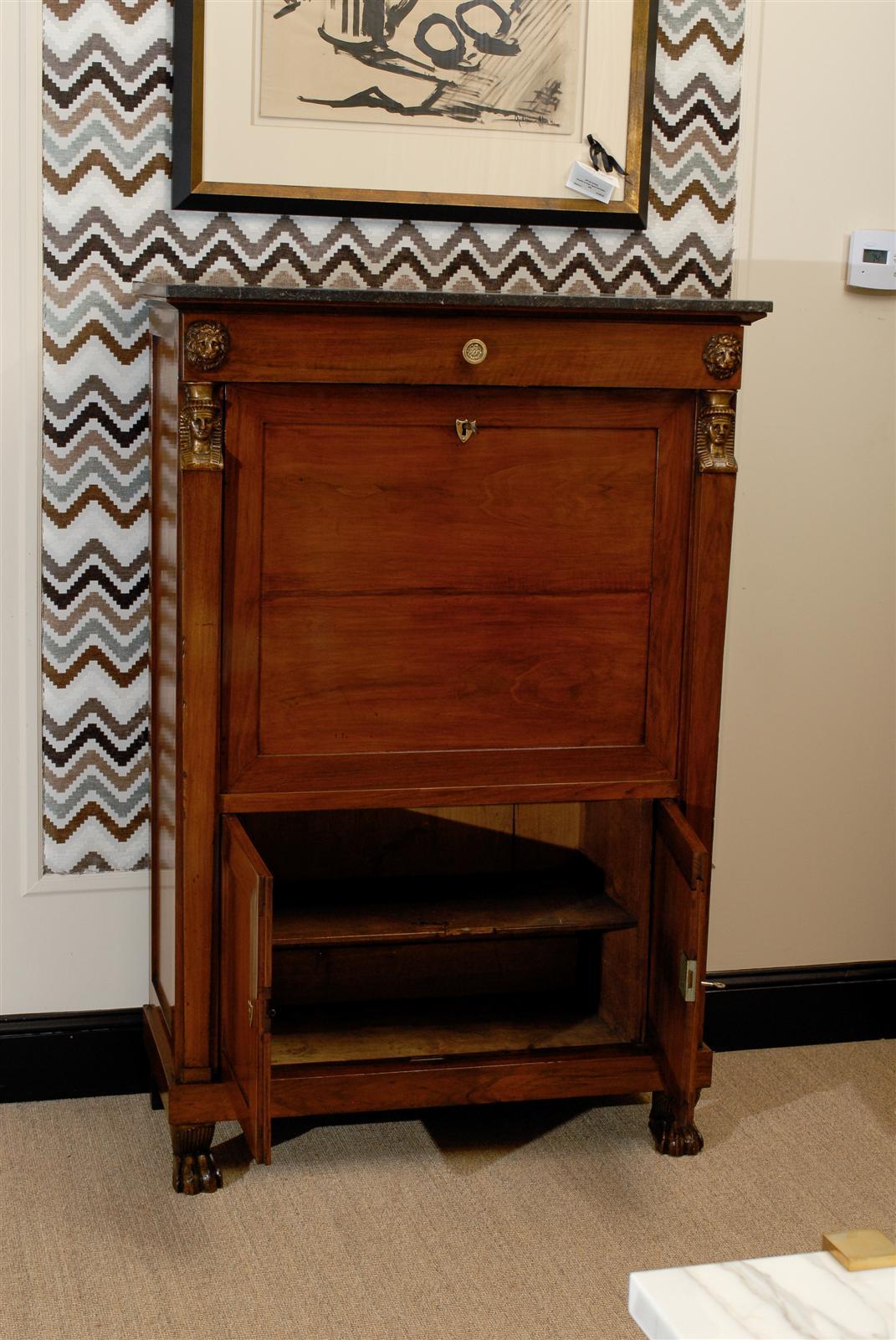 Empire Secretaire à Abattant In Excellent Condition In Atlanta, GA