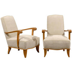 Pair of 1940s Armchairs Origin France 5