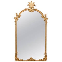 Regence Style Giltwood Mirror