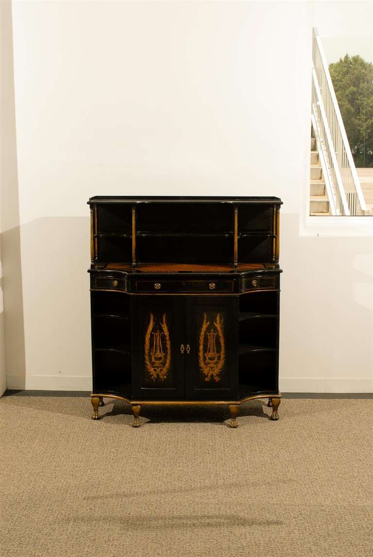 English Late 19th Century Regency Style Sideboard