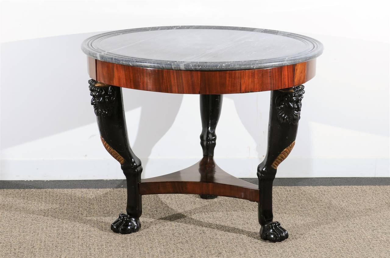 19th Century Empire Center Table For Sale 4