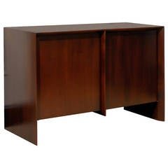Sleek Restored Modern Buffet or Credenza in Walnut by T.H. Robsjohn-Gibbings 11