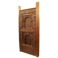Carved Wooden Doorway from England