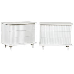 Exceptional Pair of Modern Commodes by American of Martinsville, circa 1950