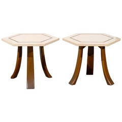 Stellar Pair of Harvey Probber End or Cocktail Tables