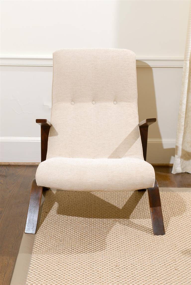 Beautiful Early Grasshopper Chair by Eero Saarien for Knoll In Excellent Condition In Atlanta, GA