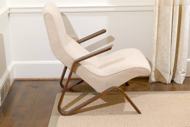 Wood Beautiful Early Grasshopper Chair by Eero Saarien for Knoll