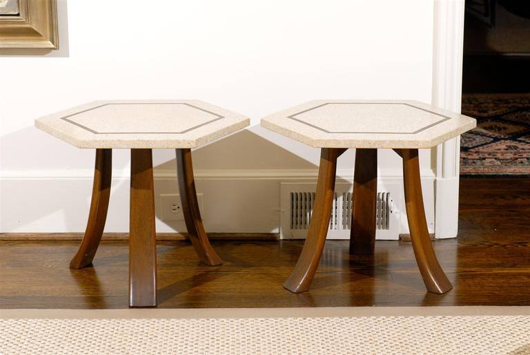 Stellar Pair of Harvey Probber End or Cocktail Tables