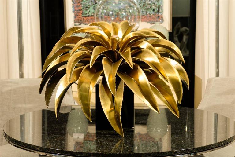 Stunning Agave lamp from the 1970s, Italy.