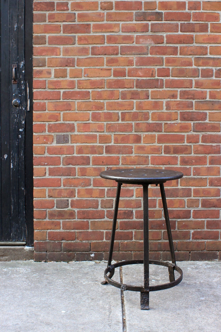 Industrial Iron Table