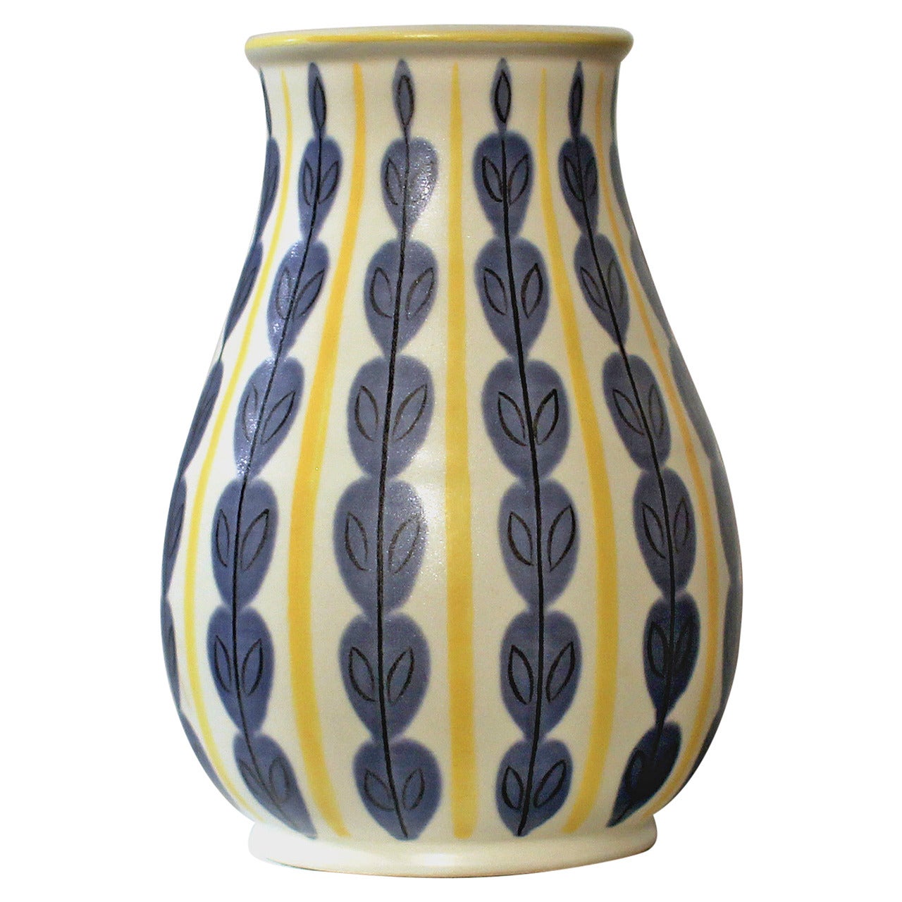 1950s Poole Pottery FreeForm Vase at 1stDibs