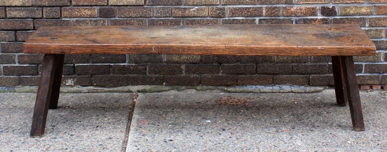 Oak Work Bench, circa 1800