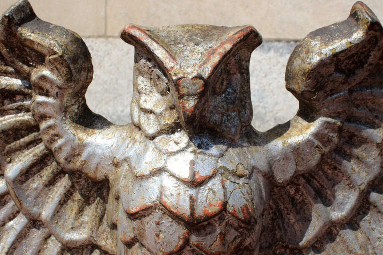 American Cast Iron Owl, Late 19th Century For Sale