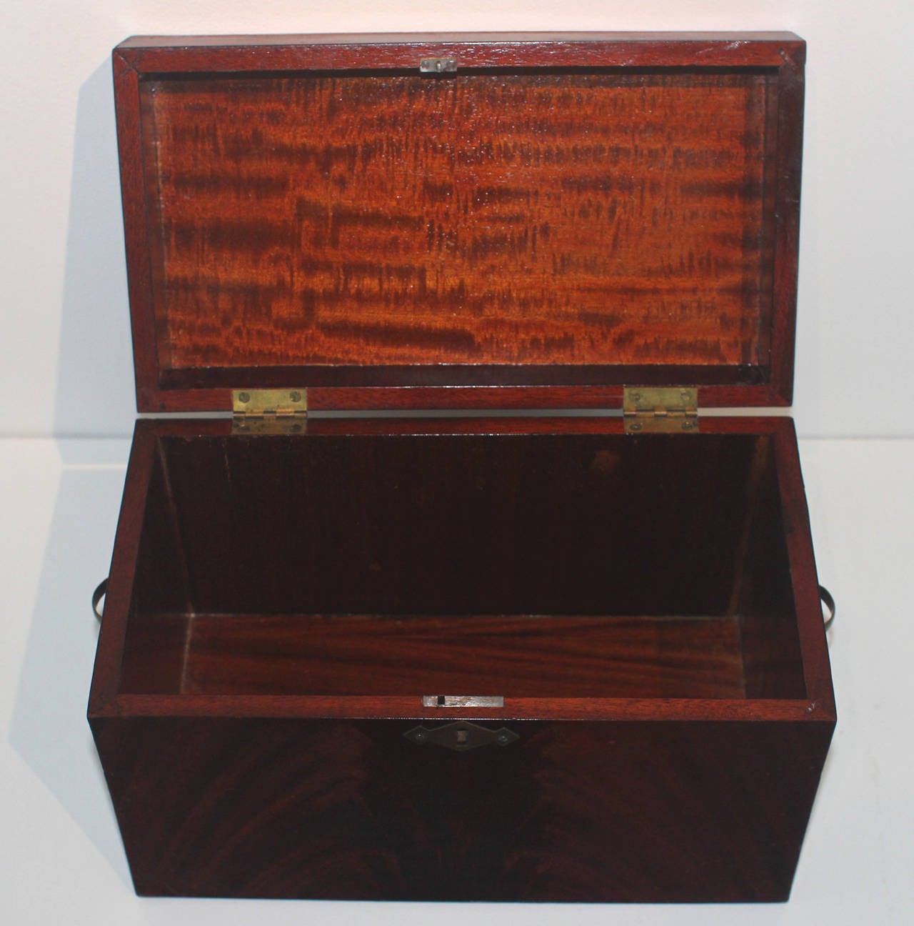 Late 19th Century Inlaid Box, Stars, Diamonds, Chevrons, 19th Century, American For Sale