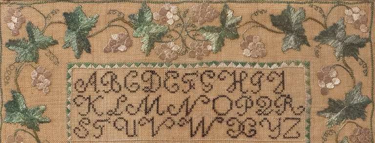 New Hampshire House Sampler, 1832 In Excellent Condition In Philadelphia, PA