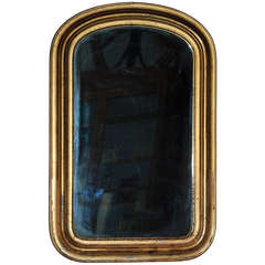 Antique Mid-19th Century American Mirror in Gilt Frame