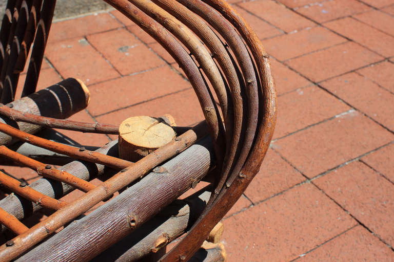 19th Century Child's Twig Chair For Sale