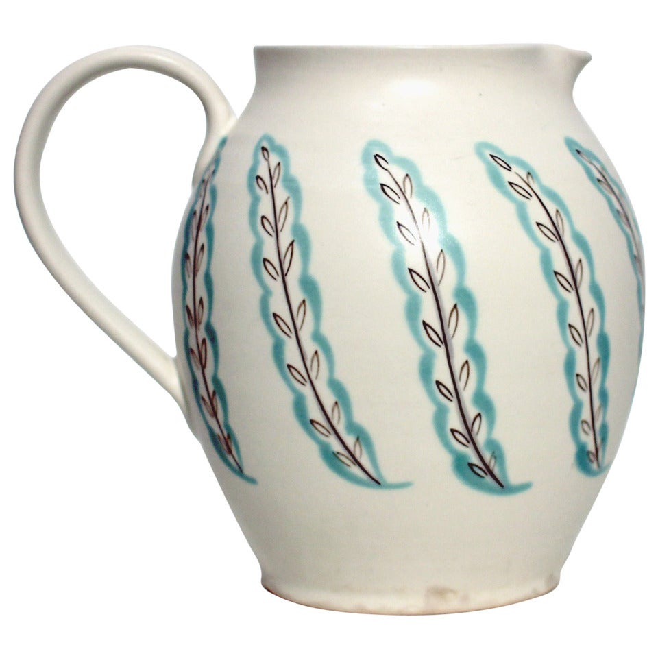 1950s Poole Pottery Pitcher For Sale