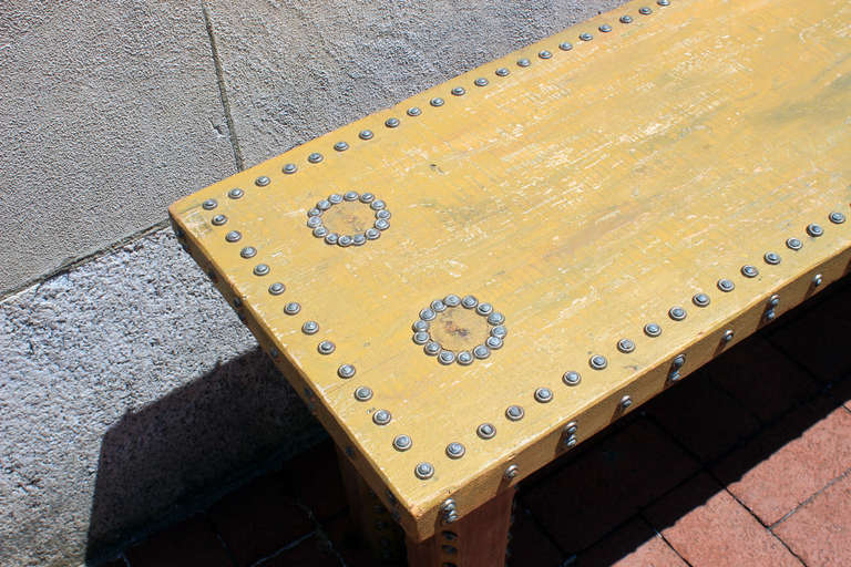 Painted Bench 1