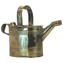 Brass Watering Can, England Late 19th Century