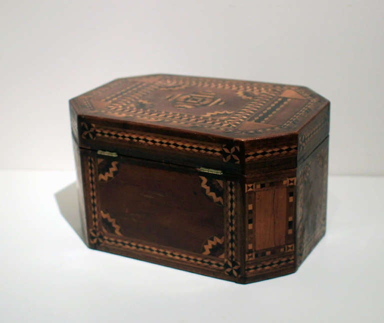 Inlaid Jewelry Box 19th Century at 1stdibs