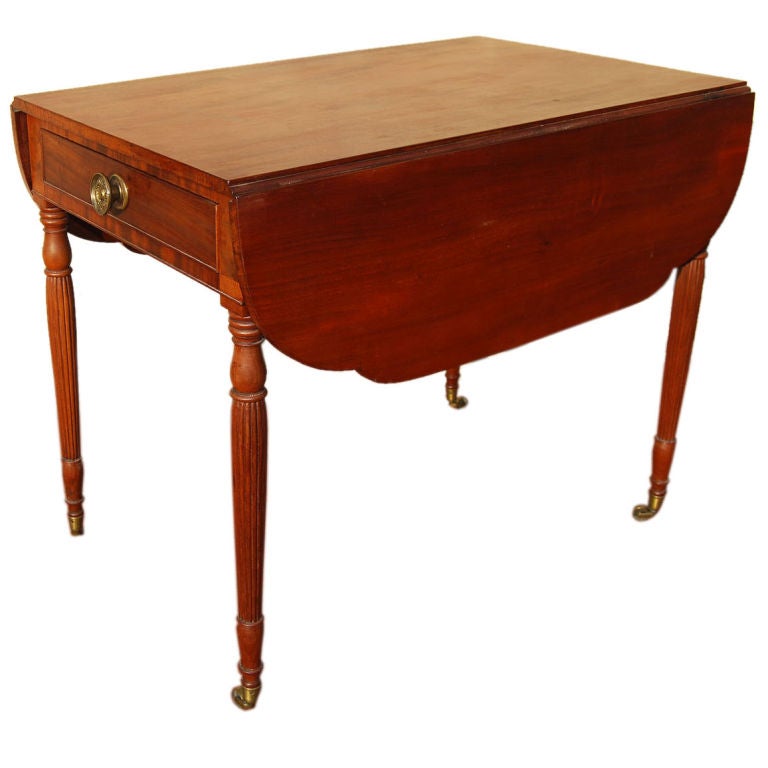 New York Drop-Leaf Pembroke Table, c. 1820