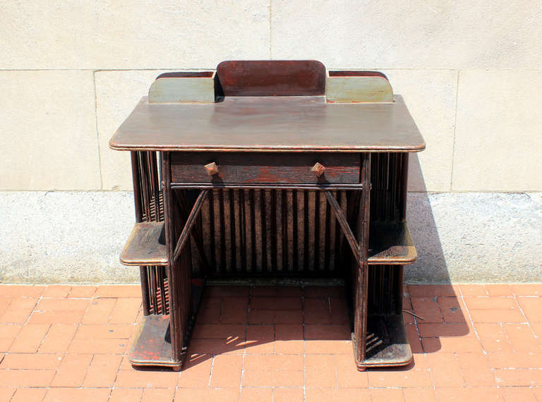 Country Early 20th Century Rustic Desk