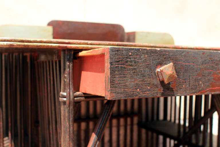 Early 20th Century Rustic Desk 1