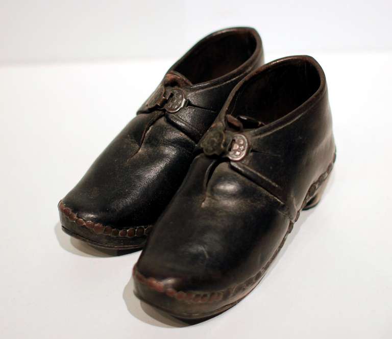 Miniature Leather Shoes For Sale 1