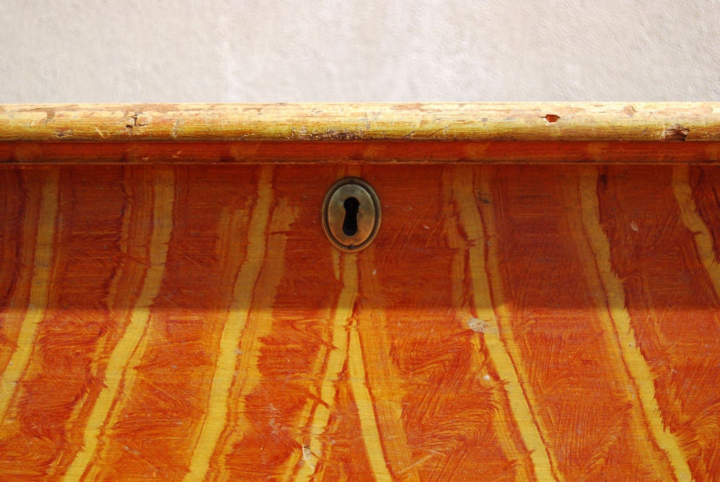 Exceptional Paint Decorated Pennsylvania Blanket Chest, c. 1840 2