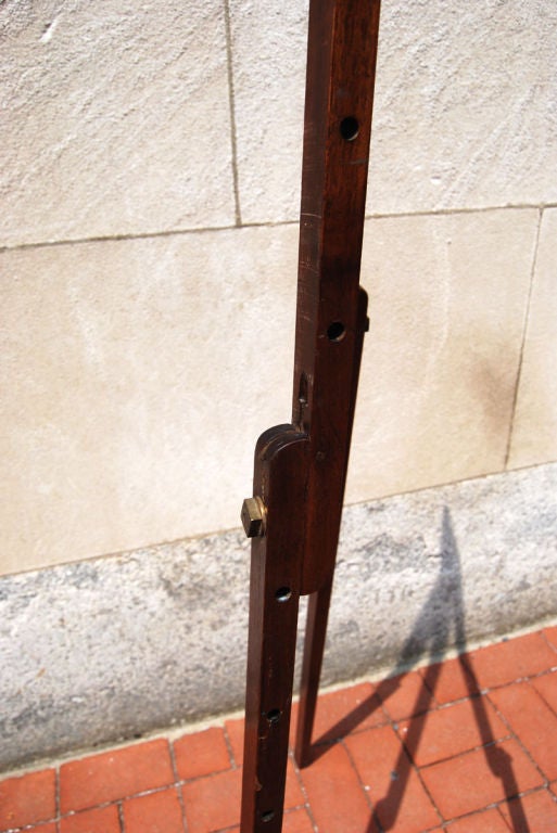 Brass 19th Century Artist's Folding Field/Travel Plein Air Easel