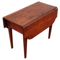 Rare Small Size American Dropleaf Table. c 1835