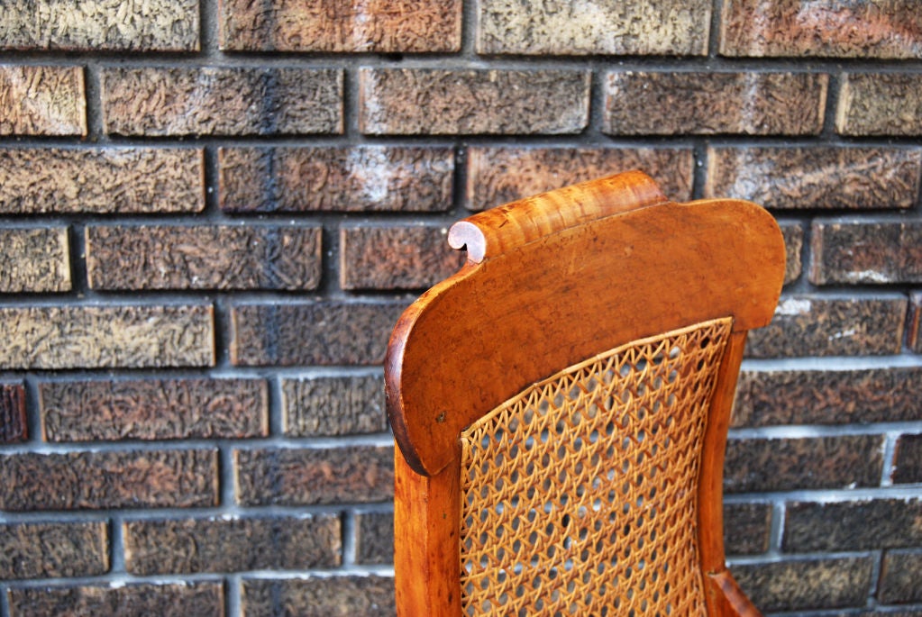 Mid 19th Century Child's Maple Rocker In Excellent Condition In Philadelphia, PA