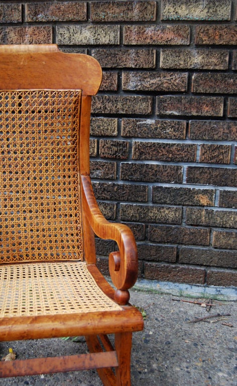 Mid 19th Century Child's Maple Rocker 2