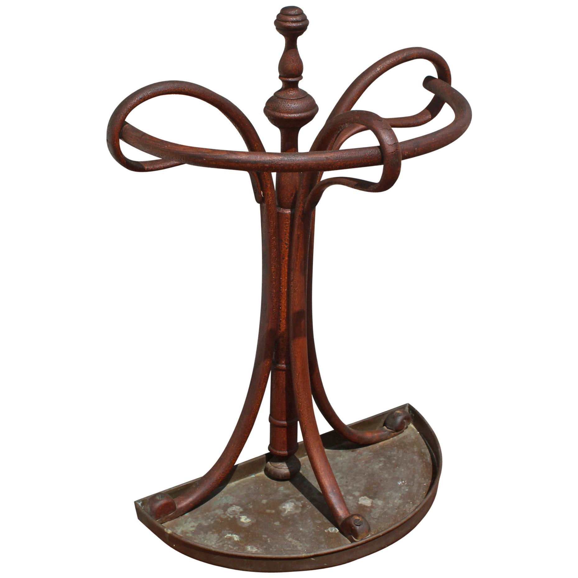 Bentwood Umbrella Stand For Sale