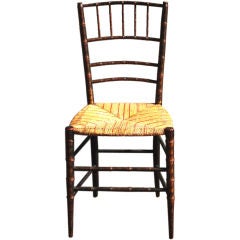 Antique 19th Century Painted Side Chair, North Carolina