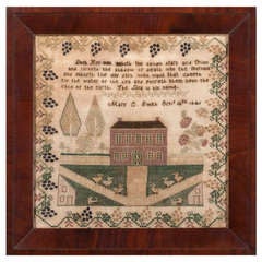 Baltimore Sampler dated 1841