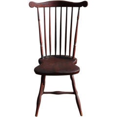 New England Painted Windsor Side Chair