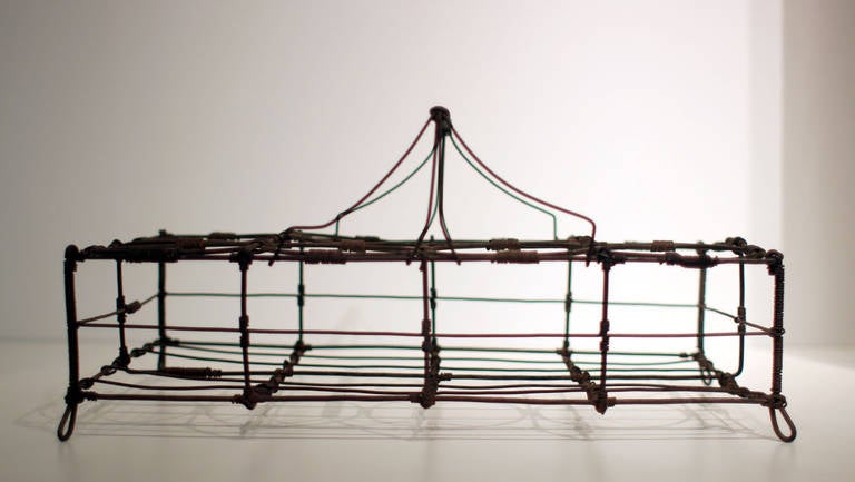 19th Century Wire Glass Carrier For Sale 2