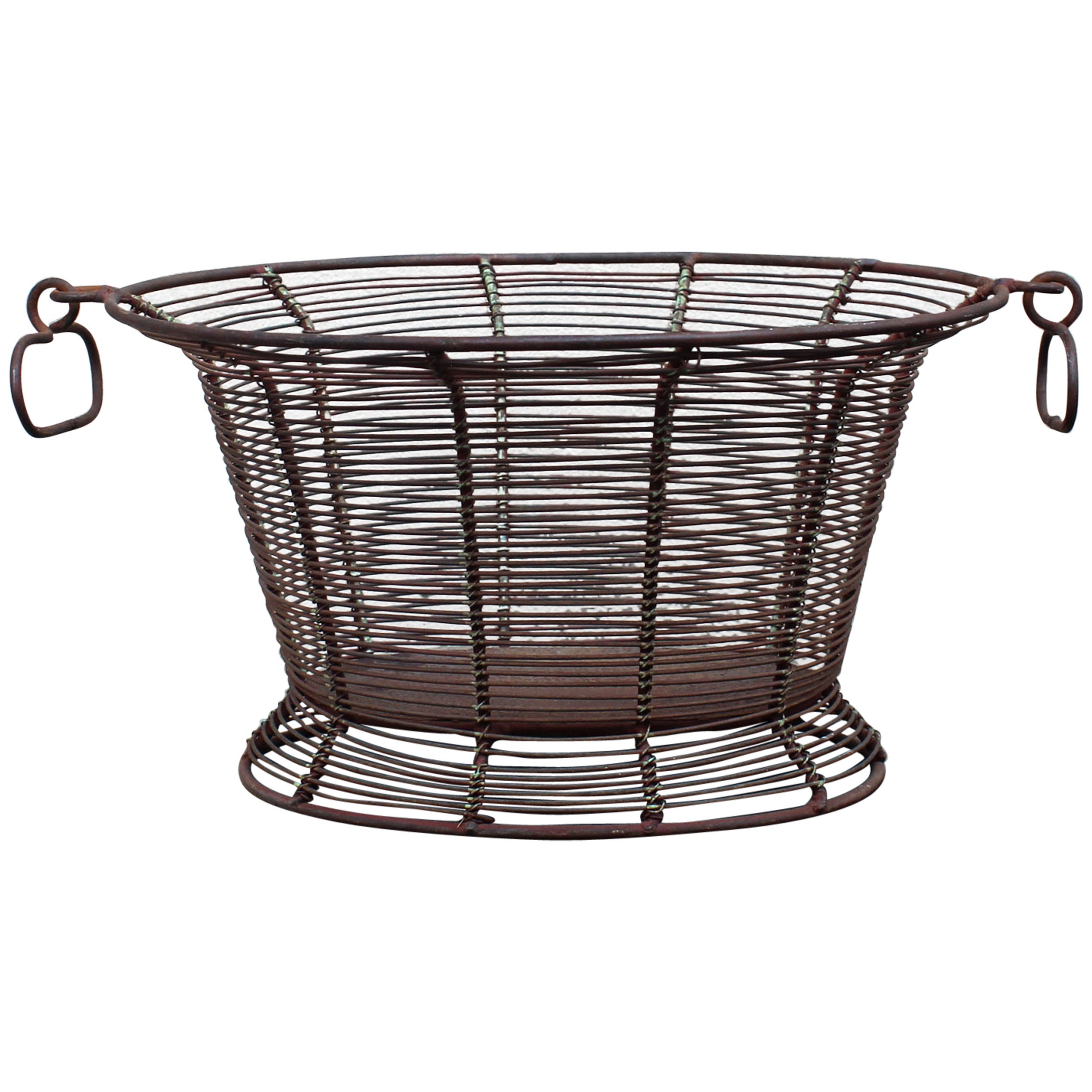 19th Century Wire Basket