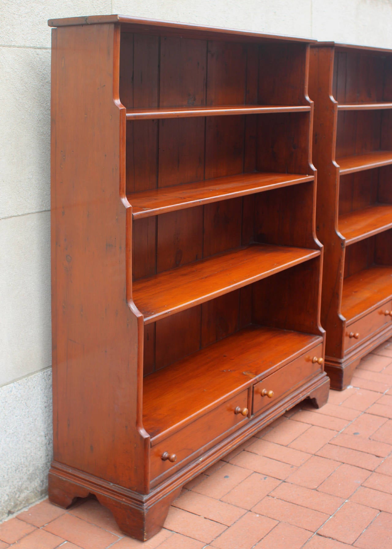 Pair of Bookcases, American 19th Century