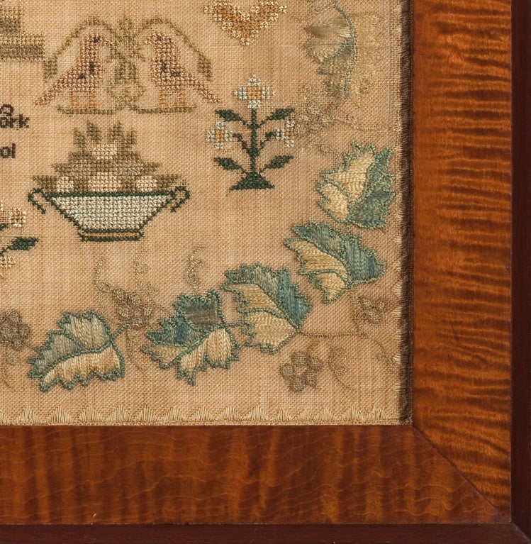 American Important Maryland Sampler, 1835