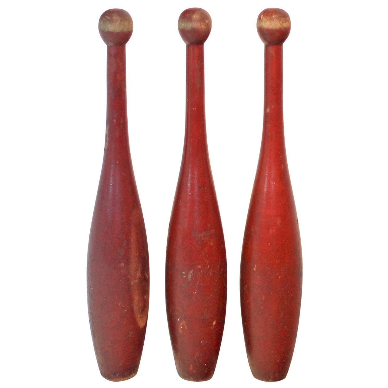 Red Juggling Pins