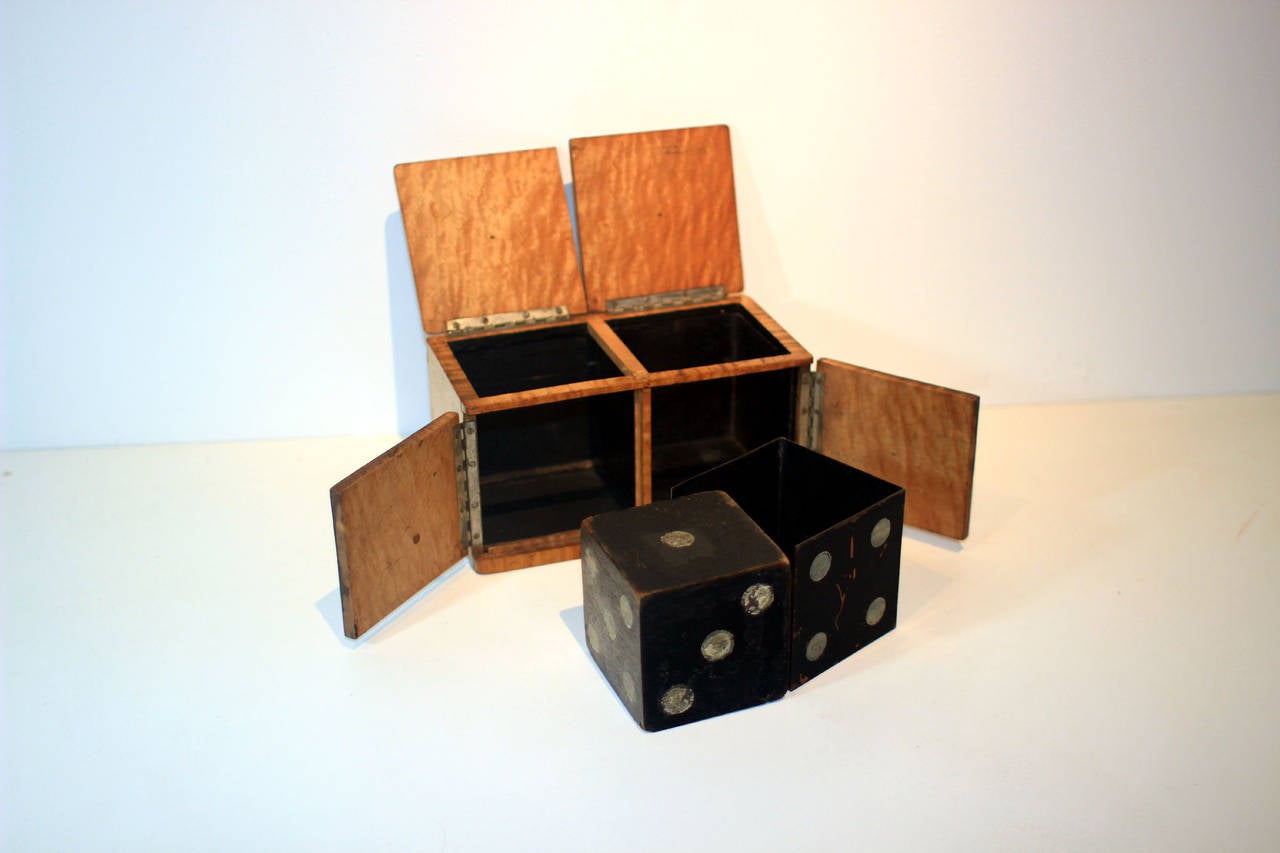 Wood Magician's Trick Box, American, 19th Century