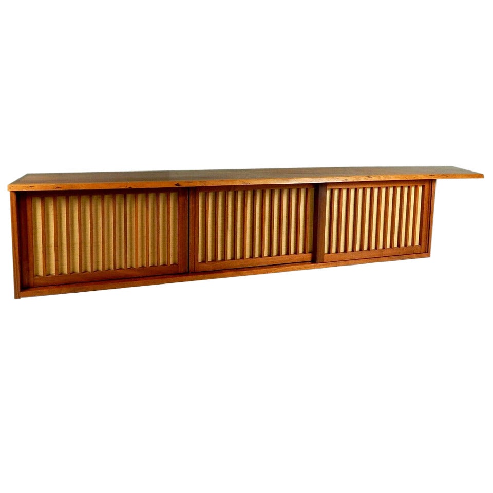 Walnut Wall Cabinet by George Nakashima For Sale