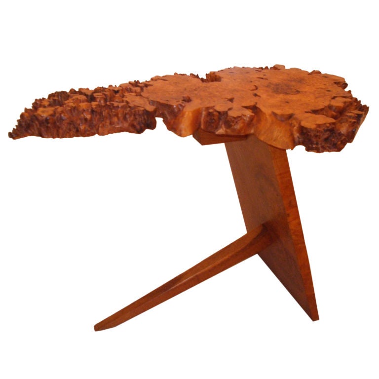 Burl End Table by George Nakashima