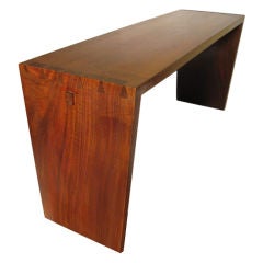 Walnut Bench by George Nakashima 10
