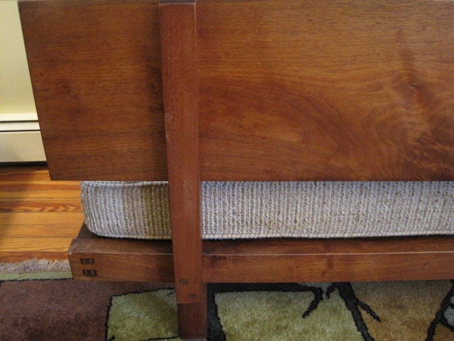 American Walnut Davenport by George Nakashima